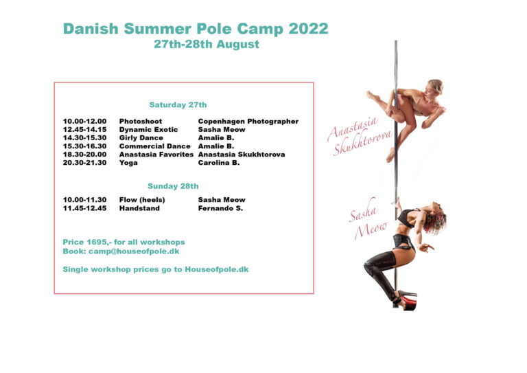 Pole dance workshops